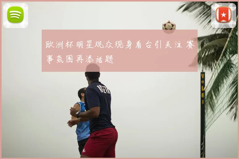 欧洲杯明星观众现身看台引关注 赛事氛围再添话题