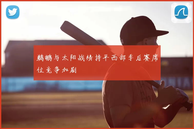 鹈鹕与太阳战绩持平西部季后赛席位竞争加剧